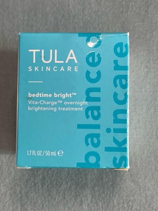 Tula Other - NWOT Tula Skincare Bedtime Bright Overnight Treatment - Turquoise